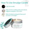 imageSOUL STICKS Smudge Kit 3 Piece Set Bundle  Peppermint 4 Sage Smudge Sticks Smudge Candle Smudge Spray for Cleansing Meditation Healing Aromatherapy White Sage ampamp PeppermintWhite Sage  Eucalyptus