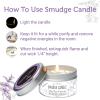 imageSOUL STICKS Smudge Kit 3 Piece Set Bundle  Peppermint 4 Sage Smudge Sticks Smudge Candle Smudge Spray for Cleansing Meditation Healing Aromatherapy White Sage ampamp PeppermintWhite Sage  Lavender
