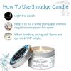 imageSOUL STICKS Smudge Kit 3 Piece Set Bundle  Peppermint 4 Sage Smudge Sticks Smudge Candle Smudge Spray for Cleansing Meditation Healing Aromatherapy White Sage ampamp PeppermintWhite Sage