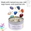 imageSOUL STICKS Smudge Kit 3 Piece Set Bundle  Peppermint 4 Sage Smudge Sticks Smudge Candle Smudge Spray for Cleansing Meditation Healing Aromatherapy White Sage ampamp PeppermintWhite Sage  Chakras