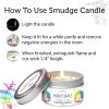 imageSOUL STICKS Smudge Kit 3 Piece Set Bundle  Peppermint 4 Sage Smudge Sticks Smudge Candle Smudge Spray for Cleansing Meditation Healing Aromatherapy White Sage ampamp PeppermintWhite Sage  Chakras