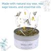 imageSOUL STICKS Smudge Kit 3 Piece Set Bundle  Peppermint 4 Sage Smudge Sticks Smudge Candle Smudge Spray for Cleansing Meditation Healing Aromatherapy White Sage ampamp PeppermintWhite Sage
