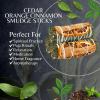 imageSoul Sticks 3 Pack Cedar Orange Cinnamon Sage Smudge Sticks for Money Cleansing House Abundance Money Negative Energy Cleanse and Smudging with Starter Guide  4 Inch Bundles