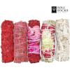 imageValentines Day Smudge Stick Variety Gift Set  Floral and Scented Sage Bundles for Space Cleansing  Smudging Wand Gift Set with Smudge Guide 5 Pack5 Pack