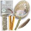 imageAncient VEDA Sage Smudge Kit  Cedar Sweetgrass ampamp Palo Santo Sticks Smudging Kit for Meditation Yoga Reiki Home Cleansing ampamp Aromatherapy Starter Kit Cedar SageBlue Sage