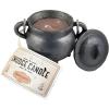 imageReusable 4Inch Cast Iron Cauldron Candle with Lid and Hanging Handle  Ritual ampamp Aromatherapy Candle for Spell Casting Smudging Home Cleansing  HerbInfused with Essential Oils EucalyptusPalo Santo