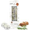 imageSOUL STICKS 12 Pack Little Smudgies Tealight Candles Smudge Candle for Cleansing House Meditation Chakra Healing  Made with Crystals and Herbs White Sage ampamp PeppermintWhite Sage  Cinnamon