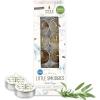 imageSOUL STICKS 12 Pack Little Smudgies Tealight Candles Smudge Candle for Cleansing House Meditation Chakra Healing  Made with Crystals and Herbs White Sage ampamp PeppermintWhite Sage
