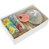imageSOUL STICKS Floral Sage Smudge Kit  Gift Set with 2 Floral White Sage Smudge Sticks Smudge Shell Palo Santo Stick 4 Selenite Wand and Sweetgrass Rainbow with YellowBlues