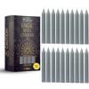 imageSOUL STICKS Love Magic Spell Chime Taper Candles 20 Pack  Ideal for Altar Rituals Ceremonies Meditation Red Colored Candle for Witchcraft Supplies Wiccan Supplies and Tools Candle ClearanceWisdom Grey Chime Candles