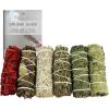 imageSOUL STICKS Smudge Stick Variety Gift Set  Bulk Sage Bundles for Space Cleansing  Smudging Wand Gift Set with Smudge Guide Essential Sage 6 Pack