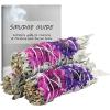 imageSoul Sticks 4 Inch 6 Pack Floral Blissful White Sage Smudge Sticks Bulk with Starter Guide  Smudge Sticks Bulk  Sage for Cleansing House  White Sage for Smudging and Negative Energy  Sage Bundles3 Pack  4 Inch