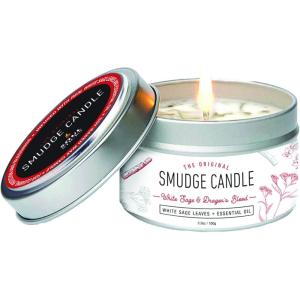 imageSOUL STICKS Smudge Candle for Cleansing House Meditation Chakra Healing Aromatherapy  35 Ounce Smudge Candle for Spiritual Cleansing White Sage ampamp Dragons BloodWhite Sage  Dragons Blood