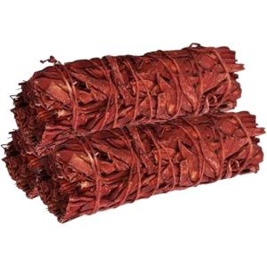 imageSoul Sticks Juniper Sage Smudge Sticks  4 Inch Organic for House Cleansing ampamp Blessing 3 PackDragons Blood
