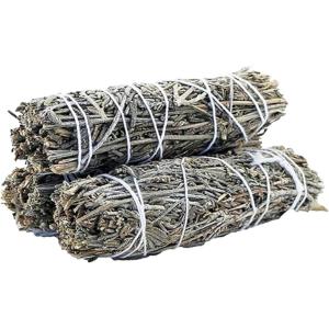imageSoul Sticks Juniper Sage Smudge Sticks  4 Inch Organic for House Cleansing ampamp Blessing 3 PackLavender