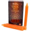 imageSOUL STICKS Protection Magic Spell Chime Taper Candles Black 20 Pack  Colored Unscented Chime Candles for Altar Rituals Ceremonies Meditation Witchcraft Supplies Wiccan Candles ClearanceControl Orange Chime Candles