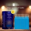 imageSOUL STICKS Protection Magic Spell Chime Taper Candles Black 20 Pack  Colored Unscented Chime Candles for Altar Rituals Ceremonies Meditation Witchcraft Supplies Wiccan Candles ClearanceTranquility Light Blue Chime Candles