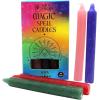 imageSOUL STICKS Protection Magic Spell Chime Taper Candles Black 20 Pack  Colored Unscented Chime Candles for Altar Rituals Ceremonies Meditation Witchcraft Supplies Wiccan Candles ClearanceAura Colored Candles