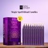 imageSOUL STICKS Protection Magic Spell Chime Taper Candles Black 20 Pack  Colored Unscented Chime Candles for Altar Rituals Ceremonies Meditation Witchcraft Supplies Wiccan Candles ClearancePeace Purple Chime Candles