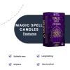 imageSOUL STICKS Protection Magic Spell Chime Taper Candles Black 20 Pack  Colored Unscented Chime Candles for Altar Rituals Ceremonies Meditation Witchcraft Supplies Wiccan Candles ClearanceConfidence Light Purple Chime Candles
