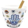 imageSOUL STICKS Metal 4 Smudge Bowl for Palo Santo and Smudge Sticks Tree of LifeHamsa Hand