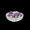 imageSoul Sticks Selenite Bowl in 4 inch Filled with Semi Crystal and Healing Stone Pure Selenite Smudge decorative Bowl Crystal Charging Ethically Sourced in Morocco Rose QuartzAmethyst