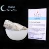 imageSoul Sticks Selenite Bowl in 4 inch Filled with Semi Crystal and Healing Stone Pure Selenite Smudge decorative Bowl Crystal Charging Ethically Sourced in Morocco Rose Quartz7 Chakras