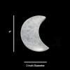 imageSoul Sticks Selenite Charging Plates For Smudge ampamp Crystal Charging Ethically Sourced in Morocco Crystal for Smudging and Reiki Moon Face  5 InchCrescent  4 Inch