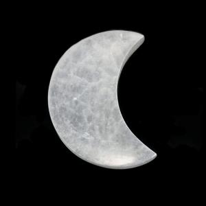 imageSoul Sticks Selenite Charging Plates For Smudge ampamp Crystal Charging Ethically Sourced in Morocco Crystal for Smudging and Reiki Moon Face  5 InchCrescent  4 Inch