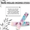 imageSOUL STICKS HandRolled Incense Sticks Mystic Spirit Blends 180 Gram 12 Pack Box  100 Natural Masala Incense Organic Home Fragrance Agarbatti Twilight in The WoodsPositive Vibes Incense