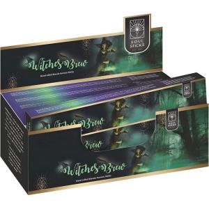 imageSOUL STICKS HandRolled Incense Sticks Mystic Spirit Blends 180 Gram 12 Pack Box  100 Natural Masala Incense Organic Home Fragrance Agarbatti Twilight in The WoodsWitches Brew Incense