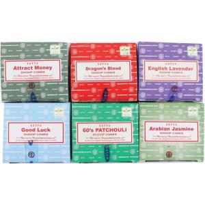 imageSatya Sai Baba Nag Champa Tribal Blend Dhoop Cones  6 Pack 72 Cones  AllNatural HandRolled Incense