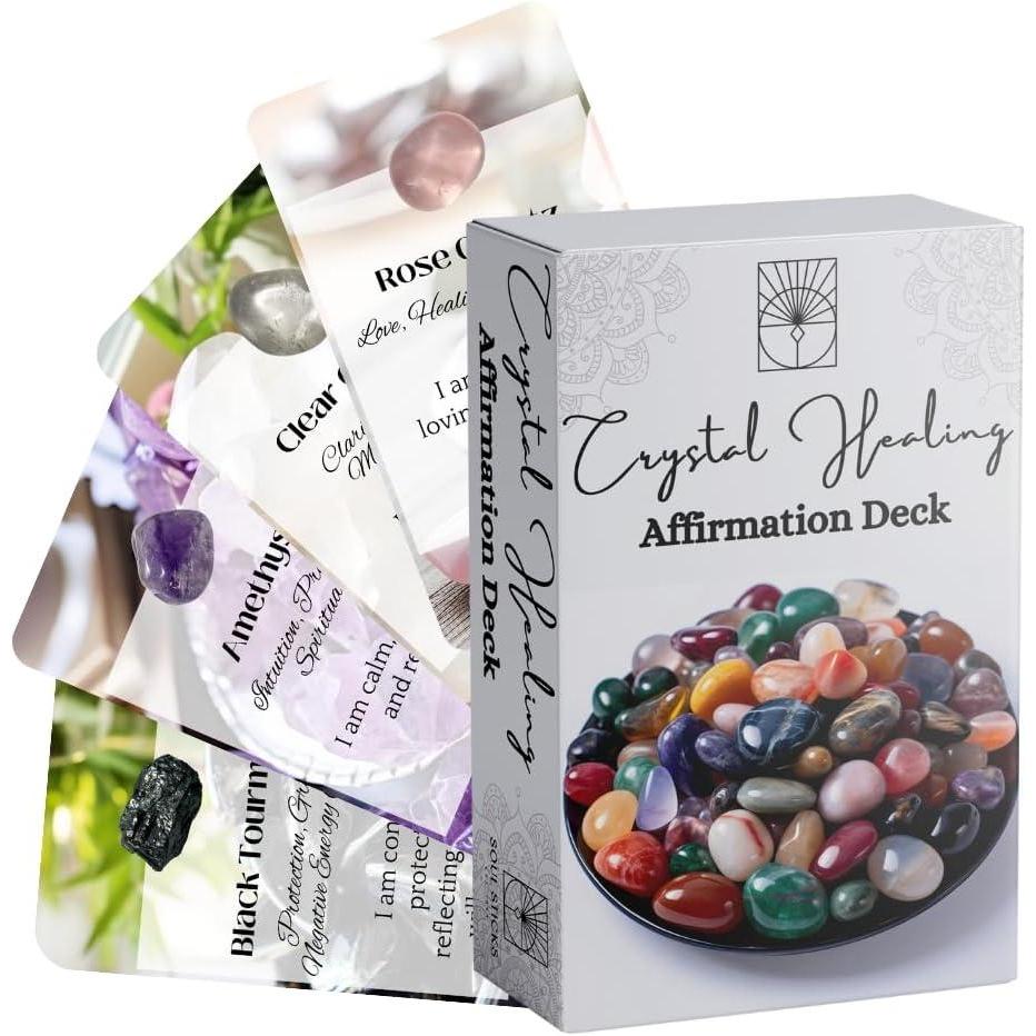 imageSoul Sticks Positive Affirmation Cards for Women Motivational Mindful Daily Cards ampamp Self Care Unique Gifts for Women and Men EnchantedCrystal Healing