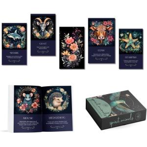 imageSoul Sticks Magical Potions and Elixirs 35 Oracle Cards for Beginners Oracle Cards with Meanings on Them Answers to Guiding You Through Life and Career Questions BlueSpirit Animal