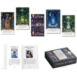 imageSoul Sticks Magical Potions and Elixirs 35 Oracle Cards for Beginners Oracle Cards with Meanings on Them Answers to Guiding You Through Life and Career Questions BlueMagical Potions  Elixirs