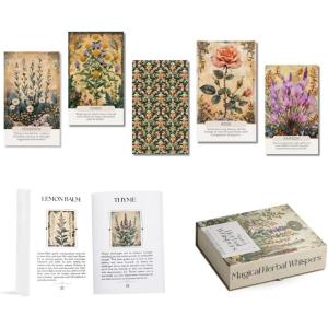 imageSoul Sticks Magical Potions and Elixirs 35 Oracle Cards for Beginners Oracle Cards with Meanings on Them Answers to Guiding You Through Life and Career Questions BlueMagical Herbal Whispers