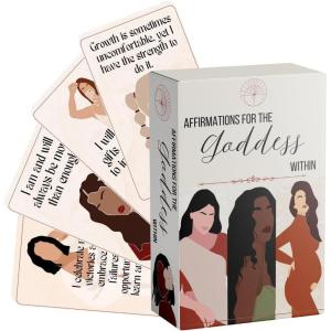 imageSoul Sticks Positive Affirmation Cards for Women Motivational Mindful Daily Cards ampamp Self Care Unique Gifts for Women and Men EnchantedGoddess