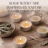 image:imageSoul Sticks 12 Pack Little Smudgies Tealight Candles Smudge Candle for Cleansing House Meditation Chakra Healing  Made with Crystals and Herbs White Sage amp CedarWhite Sage