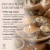 image:imageSoul Sticks 12 Pack Little Smudgies Tealight Candles Smudge Candle for Cleansing House Meditation Chakra Healing  Made with Crystals and Herbs White Sage amp CedarWhite Sage  Eucalyptus
