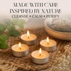image:imageSoul Sticks 12 Pack Little Smudgies Tealight Candles Smudge Candle for Cleansing House Meditation Chakra Healing  Made with Crystals and Herbs White Sage amp CedarWhite Sage  Peppermint