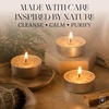 image:imageSoul Sticks 12 Pack Little Smudgies Tealight Candles Smudge Candle for Cleansing House Meditation Chakra Healing  Made with Crystals and Herbs White Sage amp CedarWhite Sage  Cedar