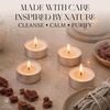 image:imageSoul Sticks 12 Pack Little Smudgies Tealight Candles Smudge Candle for Cleansing House Meditation Chakra Healing  Made with Crystals and Herbs White Sage amp CedarWhite Sage  Dragons Blood