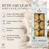 image:imageSoul Sticks 12 Pack Little Smudgies Tealight Candles Smudge Candle for Cleansing House Meditation Chakra Healing  Made with Crystals and Herbs White Sage amp CedarWhite Sage  Eucalyptus