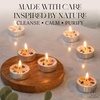 image:imageSoul Sticks 12 Pack Little Smudgies Tealight Candles Smudge Candle for Cleansing House Meditation Chakra Healing  Made with Crystals and Herbs White Sage amp Cedar7 Chakra