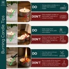 image:imageSoul Sticks 12 Pack Little Smudgies Tealight Candles Smudge Candle for Cleansing House Meditation Chakra Healing  Made with Crystals and Herbs White Sage amp CedarWhite Sage  Rose