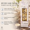 image:imageSoul Sticks 12 Pack Little Smudgies Tealight Candles Smudge Candle for Cleansing House Meditation Chakra Healing  Made with Crystals and Herbs White Sage amp CedarWhite Sage  Lavender