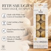 image:imageSoul Sticks 12 Pack Little Smudgies Tealight Candles Smudge Candle for Cleansing House Meditation Chakra Healing  Made with Crystals and Herbs White Sage amp CedarWhite Sage  Vanilla