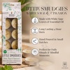image:imageSoul Sticks 12 Pack Little Smudgies Tealight Candles Smudge Candle for Cleansing House Meditation Chakra Healing  Made with Crystals and Herbs White Sage amp CedarWhite Sage  Peppermint