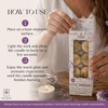 image:imageSoul Sticks 12 Pack Little Smudgies Tealight Candles Smudge Candle for Cleansing House Meditation Chakra Healing  Made with Crystals and Herbs White Sage amp CedarWhite Sage  Lavender